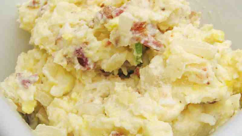 Red Hot And Blue Redskin Potato Salad Recipe