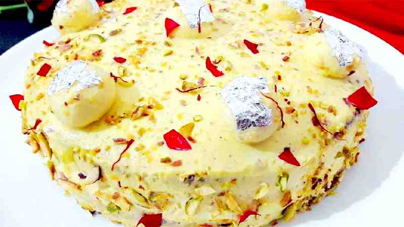 Rasmalai Cake Recipe