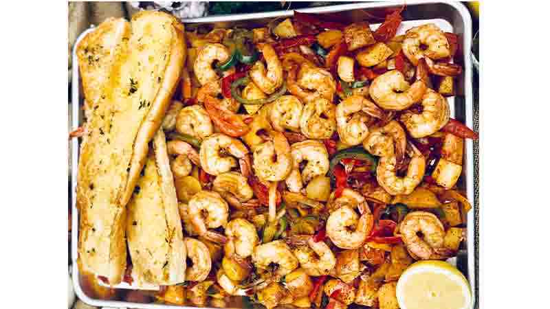 San Pedro Shrimp Tray Recipe