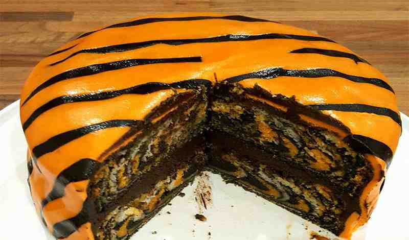 Tiger Cake Recipe