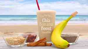 Tropical Smoothie Chia Banana Boost Recipe