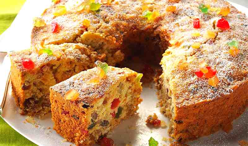 White Fruit Cake Recipe