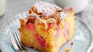 Amish Rhubarb Cake Recipe