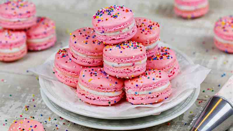 Birthday Cake Macaron Recipe