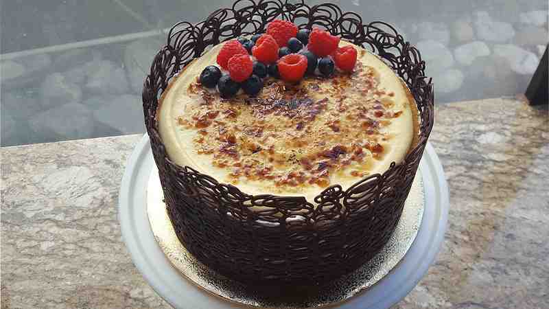 Creme Brulee Cake Recipe