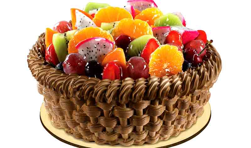 Fruit Basket Cake Recipe