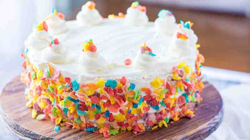 Fruity Pebbles Cake Recipe