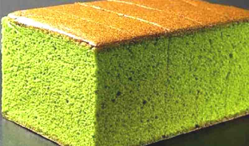 Matcha Castella Cake Recipe