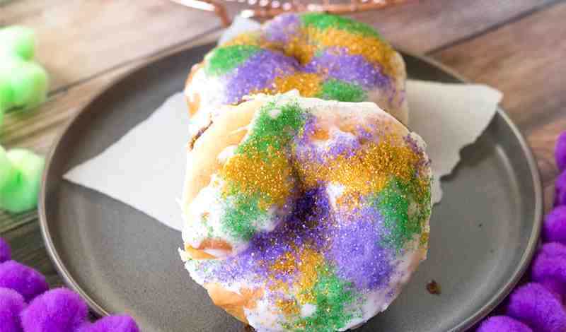 Mini King Cake Recipe