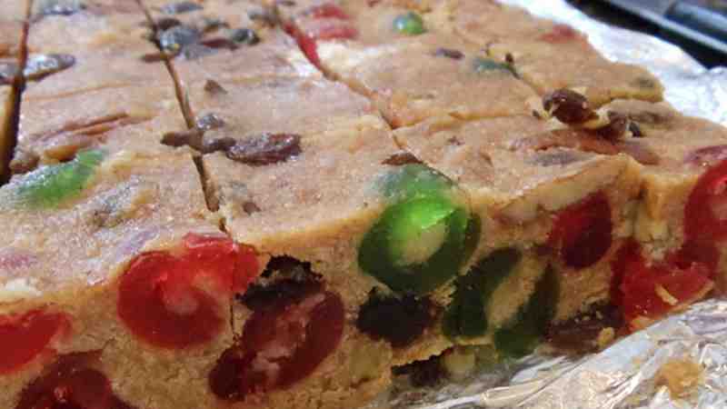 No Bake Fruit Cake Recipe