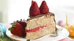 Strawberry Banana Cake Recipe