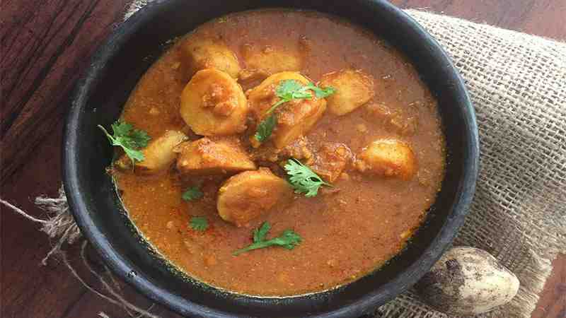 Arbi Curry Recipe Sanjeev Kapoor