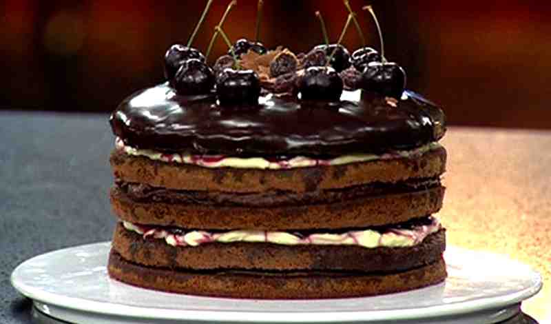 Black Forest Cake Recipe Masterchef