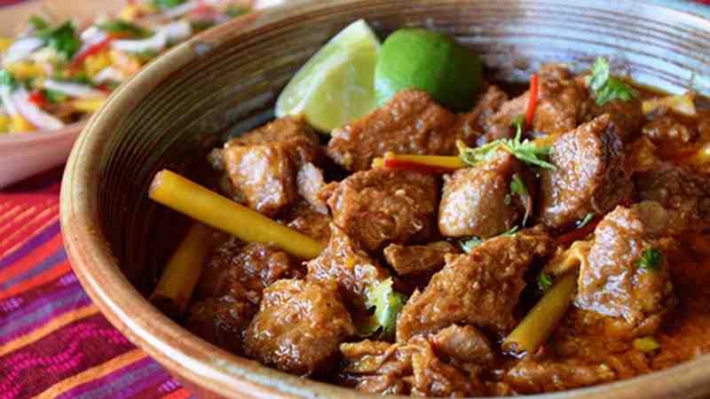 Burmese Beef Curry Recipe