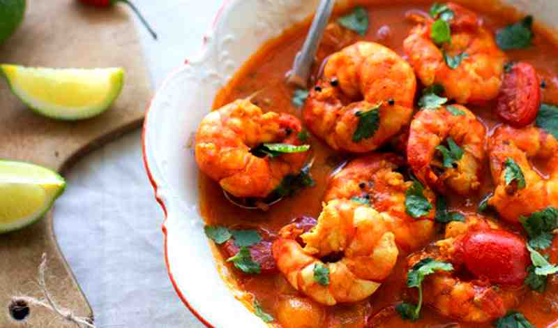 Kerala Shrimp Curry Recipe