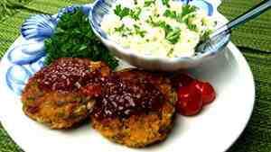 Lion's mane crab cakes recipe