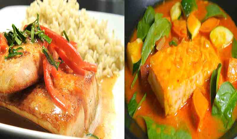 Salmon Panang Curry Recipe