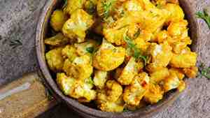 Yellow Curry Cauliflower Recipe