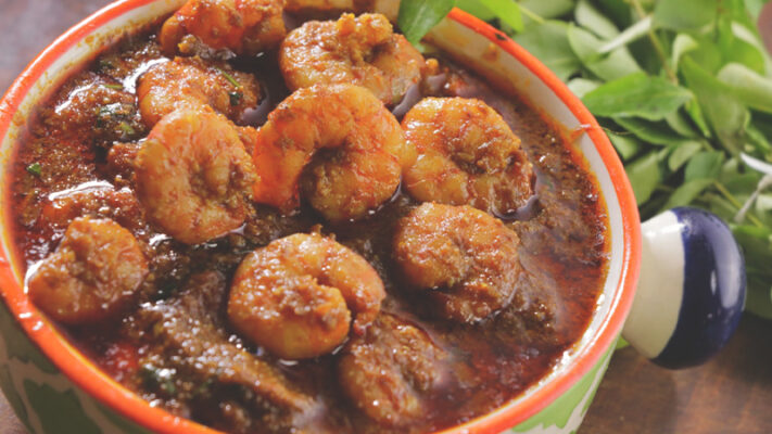 Andhra Style Prawn Curry Recipe