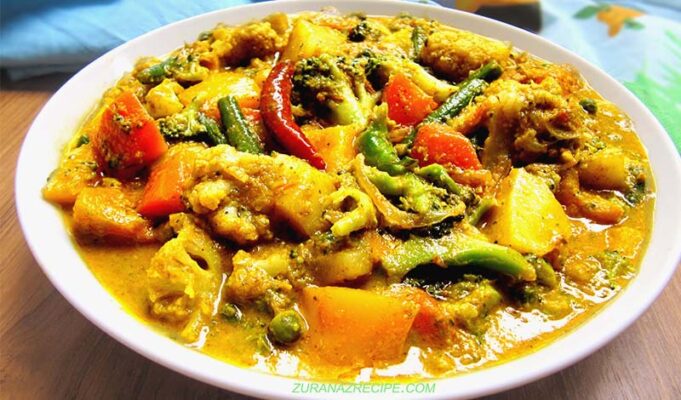 Bengali Vegetable Curry Recipe