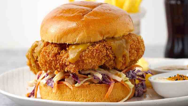 Japanese Curry Burger Recipe