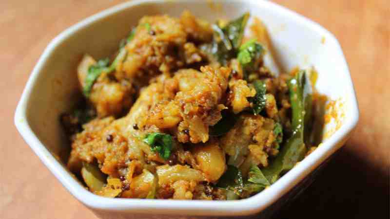 Cauliflower Curry South Indian Recipe