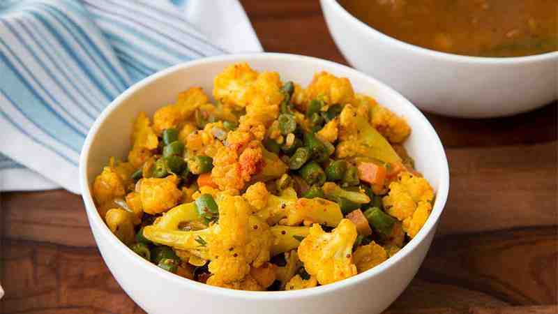 Cauliflower Curry South Indian Recipe