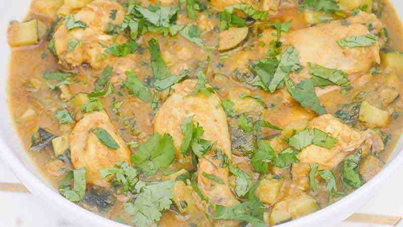 Chicken Courgette Curry Recipe