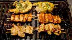 Curry Chicken Skewers Recipe