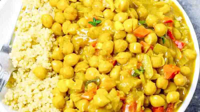 Curry Chickpeas Recipes Caribbean