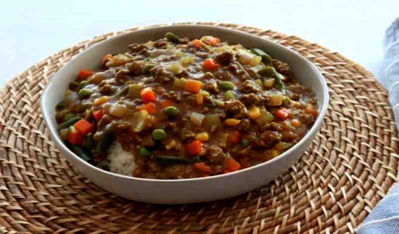 Easy Hamburger Curry Recipe