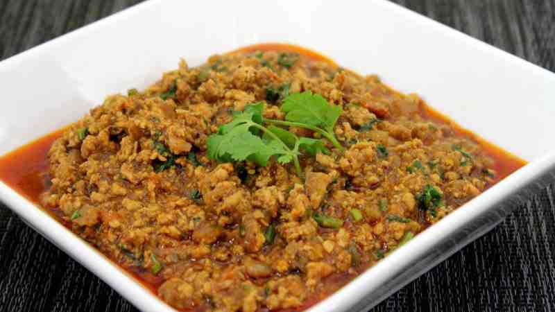 Keema Chicken Curry Recipe