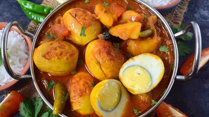 Potato Egg Curry Recipe