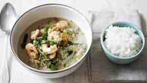 Prawn Green Curry Recipe