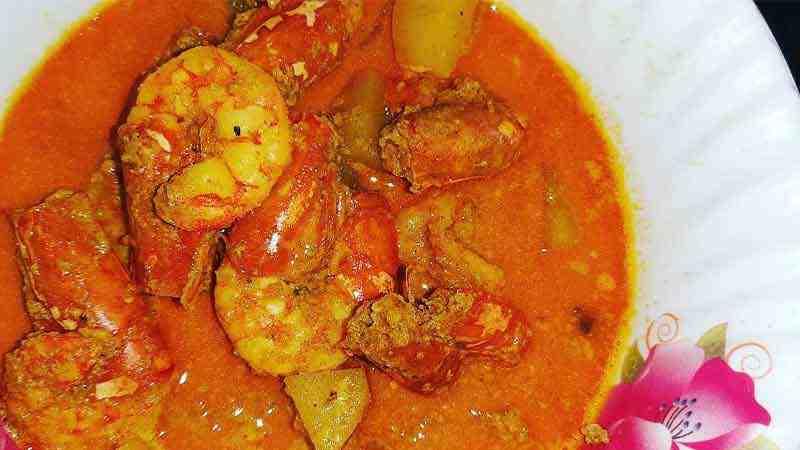 Prawn Malai Curry Recipe