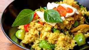 Green Curry Fried Rice Recipe