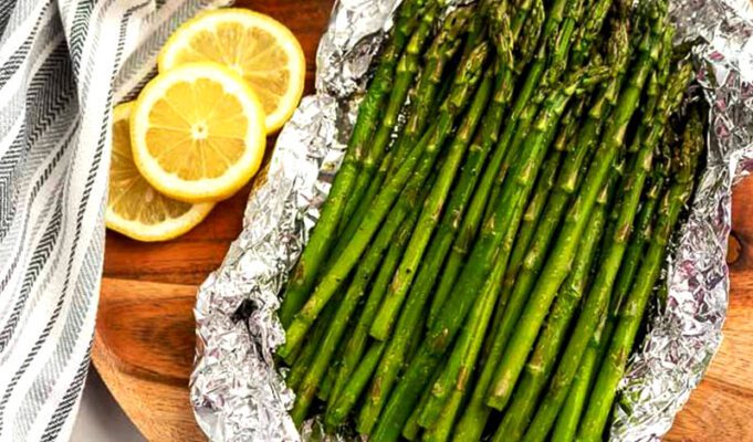 Grilled Asparagus Recipe In Foil