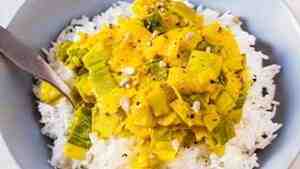 Leek Curry Recipe