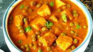 Pea And Paneer Curry Recipe