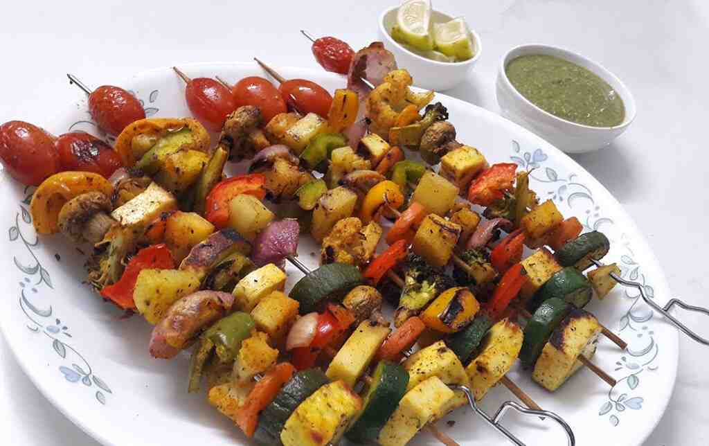 Tandoori Grilled Vegetables Recipe